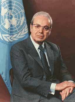 Javier P&eacute;rez de Cuellar